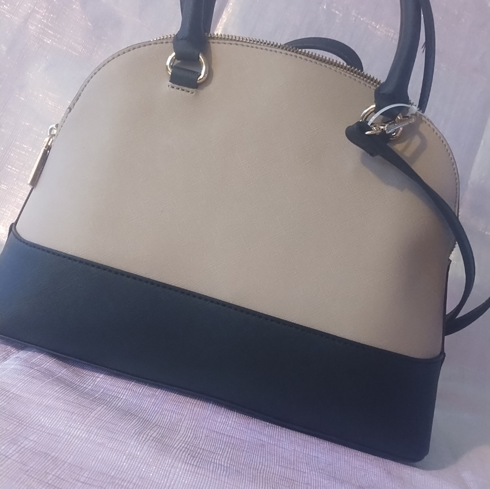 ✨Anne Klein Triple Compartment Dome Satchel With 3 Holder Card Case - Picture 5 of 8